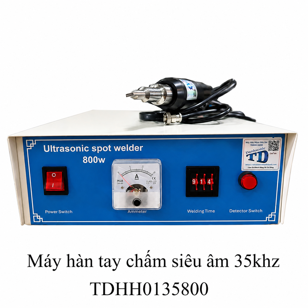 Máy hàn điểm siêu âm cầm tay 35khz – Ultrasonic Spot Welding 35khz